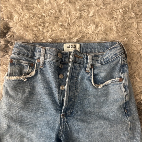 Agolde high rise stovepipe jeans - Picture 2 of 5